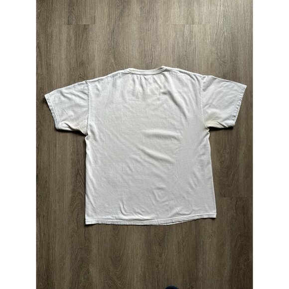 Vintage Y2K The Joker Batman Dark Knight Heath Ledger AOP White Shirt XL - Picture 2 of 13